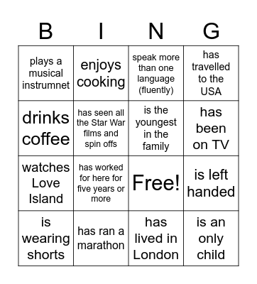 work bingo June 2021 Bingo Card