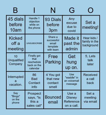 July EBQ Bingo! Bingo Card