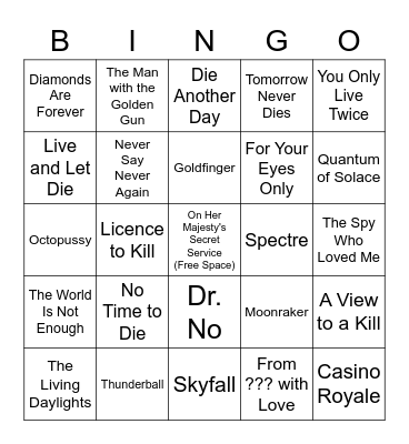 DnD Bingo! Bingo Card