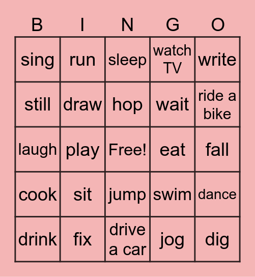 GE11 WLSII Book1 L1~L3 Bingo Card