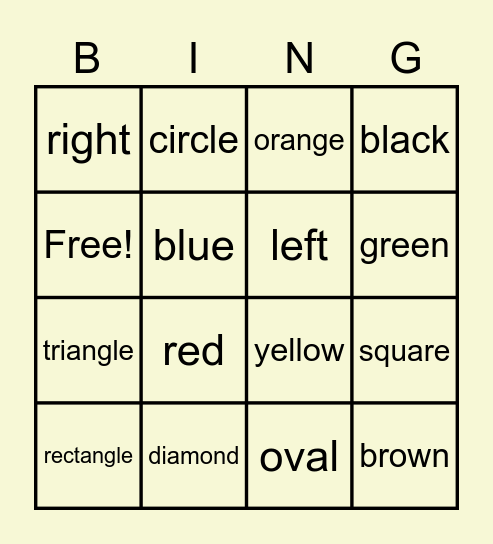 GE15 GE16 Bingo Card
