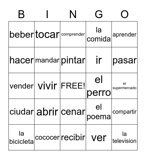 I HATE THIS CLASS Bingo Card