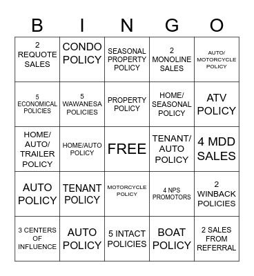 NCT BINGO!! Bingo Card