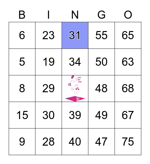 INOVAÇÃO - ZETTA Bingo Card
