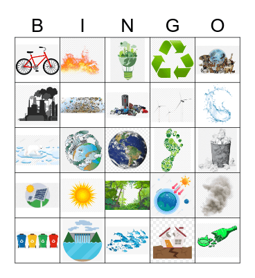 Environmental Bingo Card