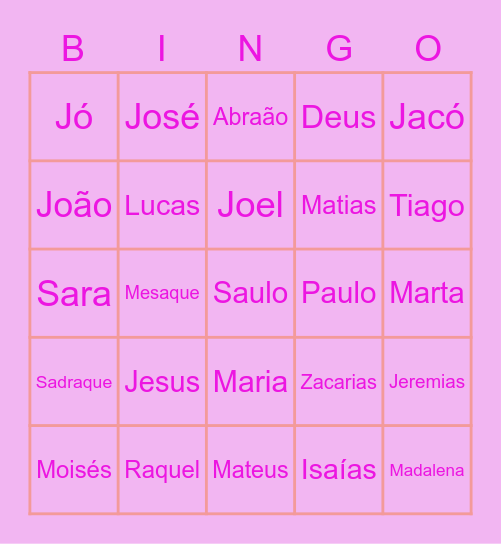 Bingo Mr Bingo Card