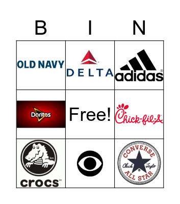 LOGO BINGO! Bingo Card