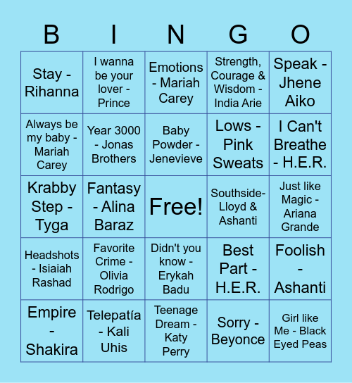 LMR Advocate BINGOOOO Bingo Card