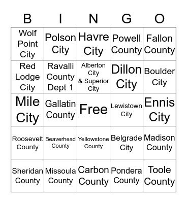 2015 Clerk Conference Bingo Card