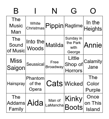New York City 2015 Bingo Card