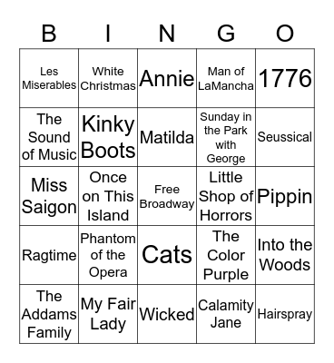 New York City 2015 Bingo Card