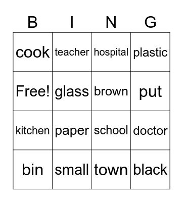 RFS 2 U5~U7 Bingo Card