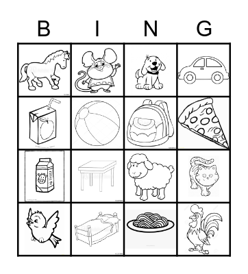 WINTER BINGO! Bingo Card