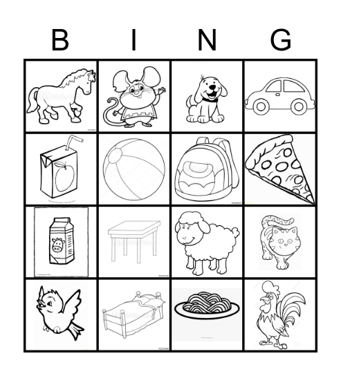 WINTER BINGO! Bingo Card