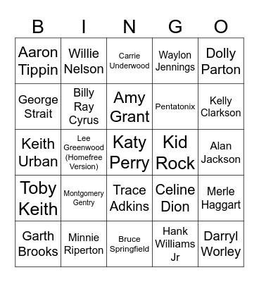 Patriotic Bingo New 2026 Bingo Card