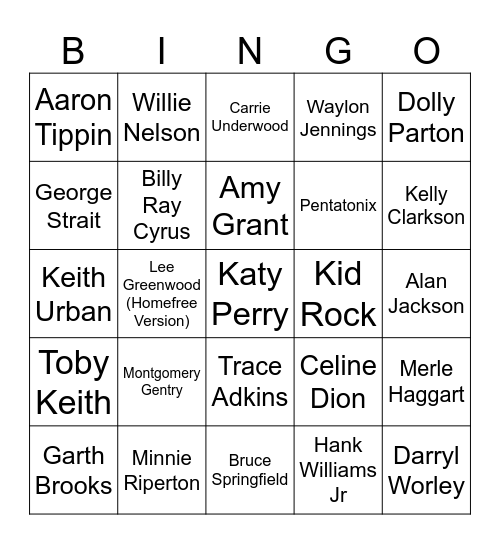 Patriotic Bingo New 2026 Bingo Card