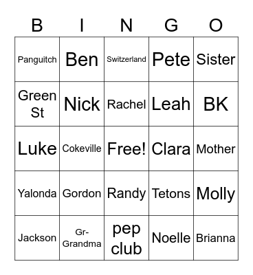Happy Birthday Renee!! Bingo Card