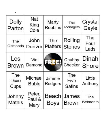 . Bingo Card
