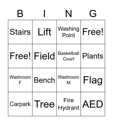 Navigating Symbol Challenge Bingo Card