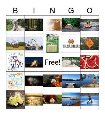 Minnesota Summer Bingo Card