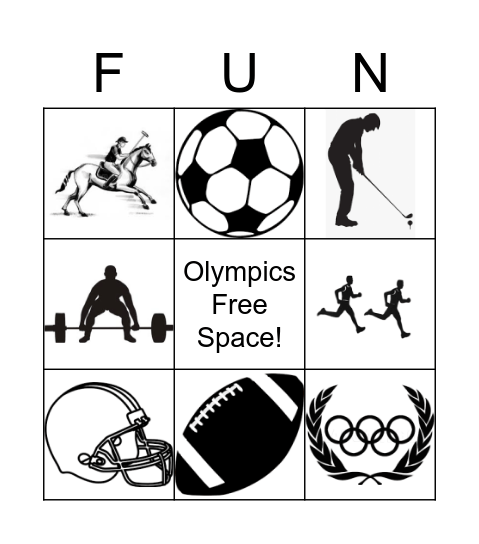 Vincentian Olympics Bingo! Bingo Card