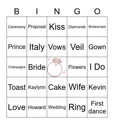 Kay's Bingo Card