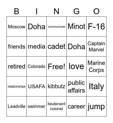 Oldspeak "VTC Bingo" Newspeak "Zoom Bingo" To win: first to complete a line then full boardM Bingo Card