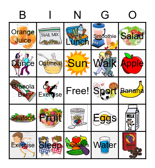 What have you done this week? Bingo Card