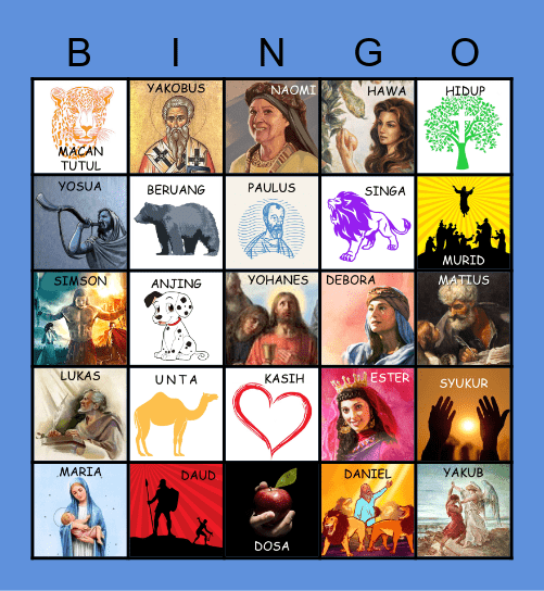 BIBLE on Friyaay!! Bingo Card