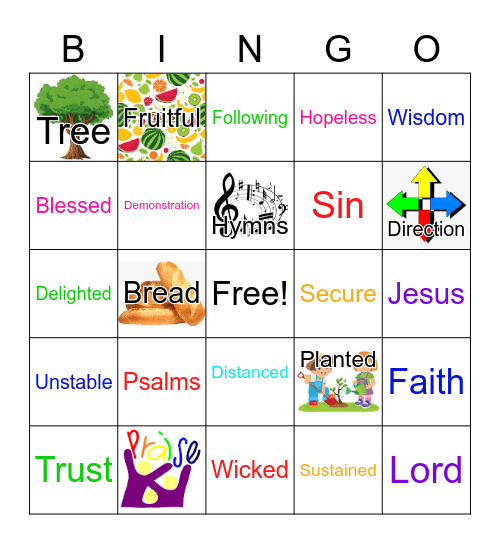 July 11, 2021 Bingo Card
