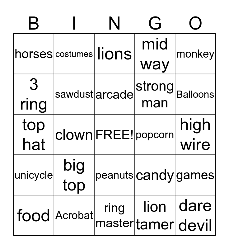 circus-bingo-card