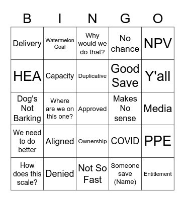 OP1 Bingo Card