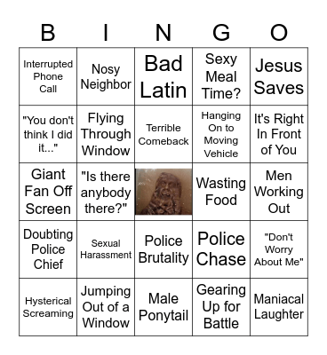 I Bought a Vampire Motorcycle Bingo Card