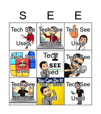 Tech See Bingo Card