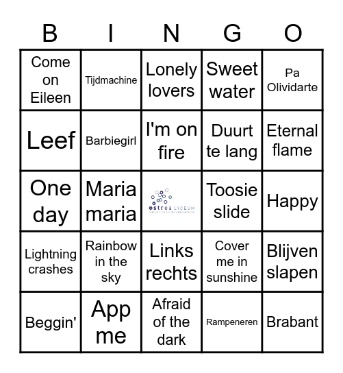 Ostrea Bingo Card