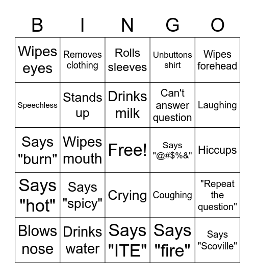 ITE Northeastern District HOT Seat Bingo Card