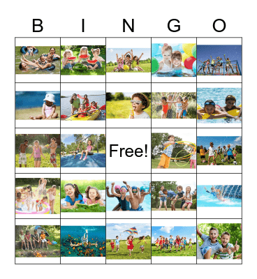 Summer  Fun! Bingo Card