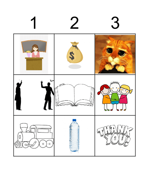 Mexican loteria Bingo Card