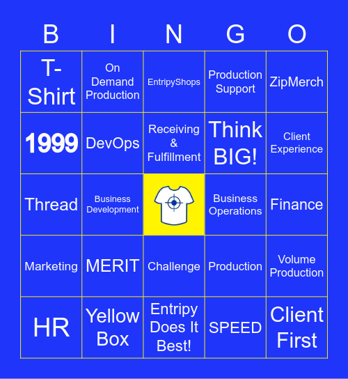 JULY HAPPY HOUR BINGO! Bingo Card