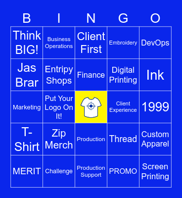 JULY HAPPY HOUR BINGO Card