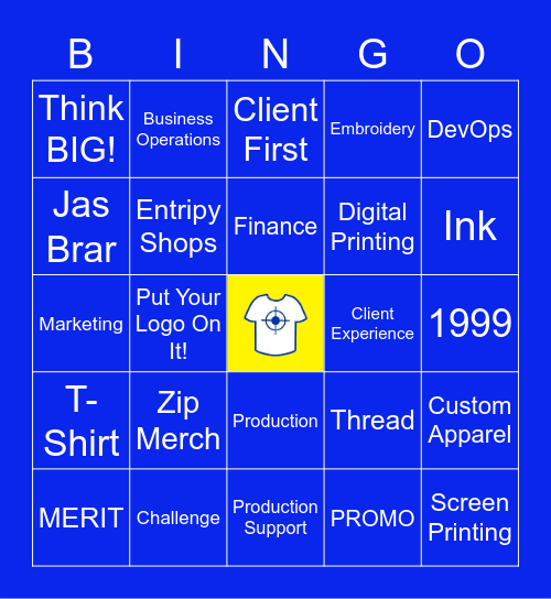 JULY HAPPY HOUR BINGO Card