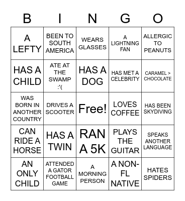 DT-Footprints Icebreaker Bingo Card