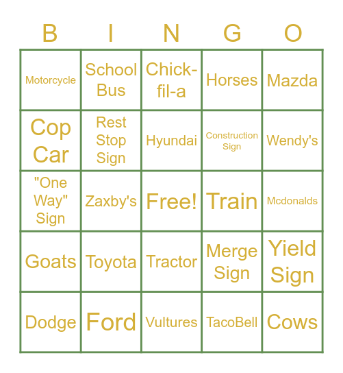 Batch Bingo Card