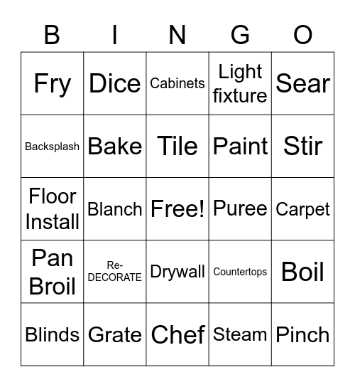 Happy Anniversary Terria Bingo Card
