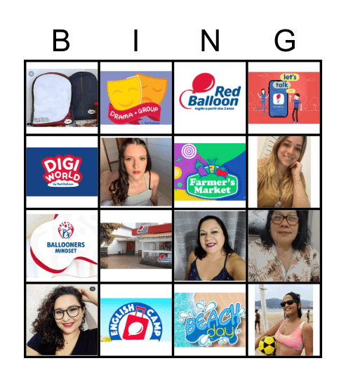 Bingo do Balão 🎈 Bingo Card