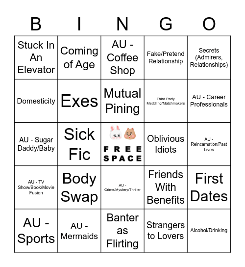 MINSUNG Bingo Card