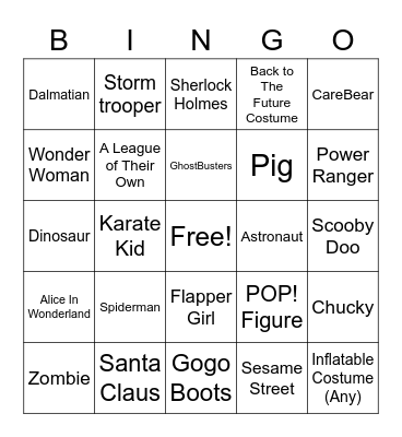 Fun Bingo Card