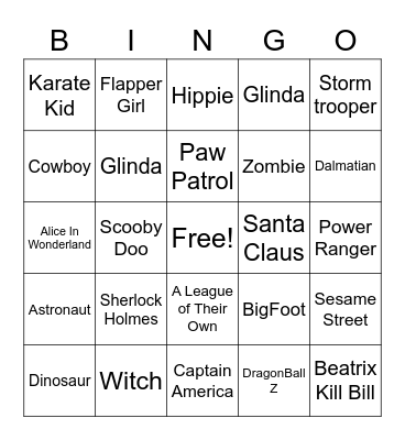 Fun Bingo Card