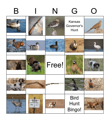 The Ringneck Classic Bingo Card
