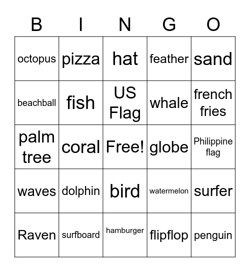 MURAL BINGO Card